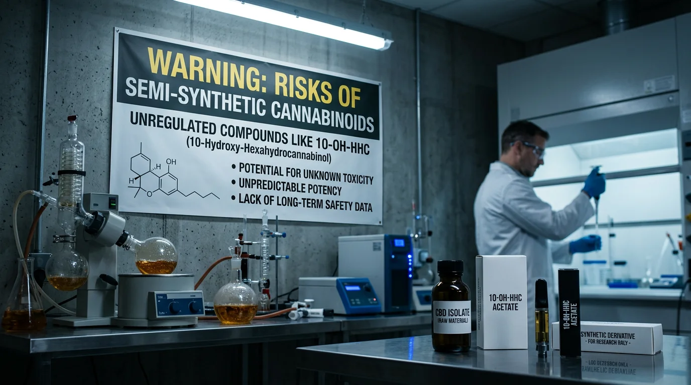 10 oh HHC une molécule interdite et au coeur des debats sur les dangers du cannabis semi synthetique