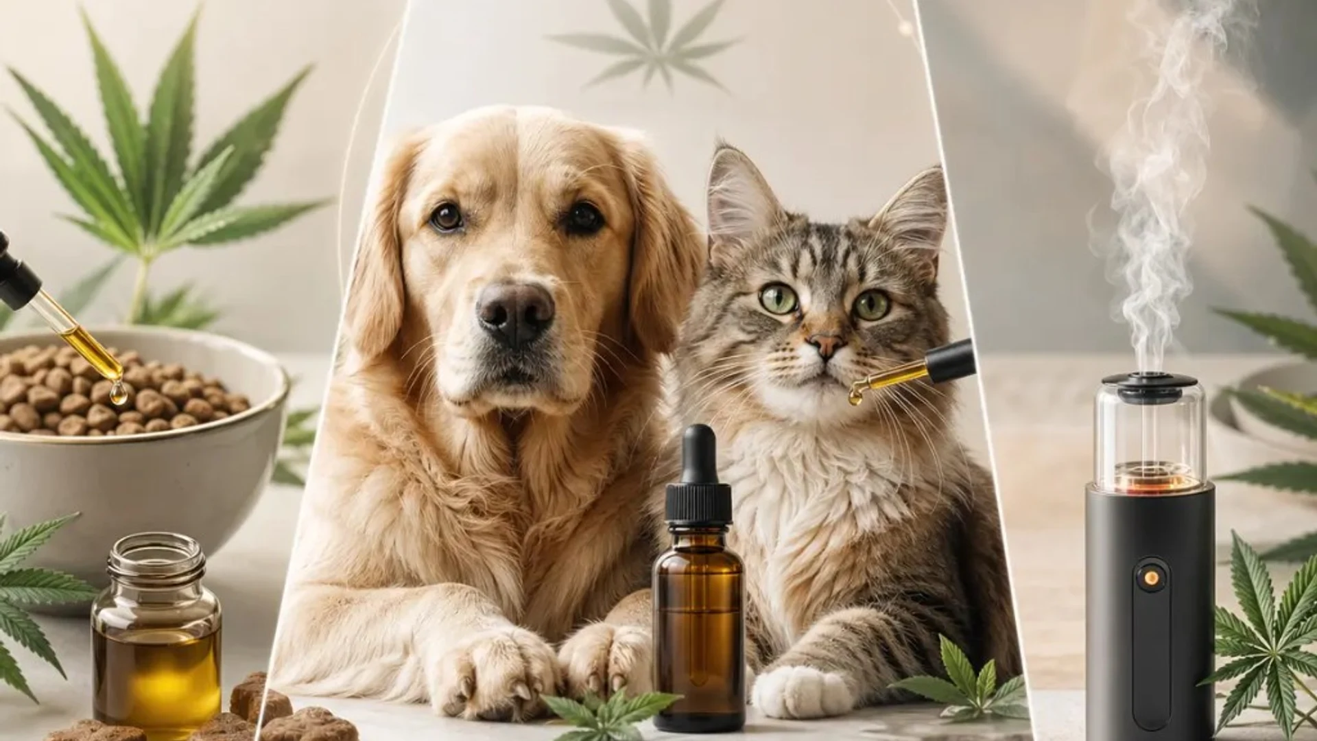 CBD pour chien ou chat : ce que l'on sait en 2026