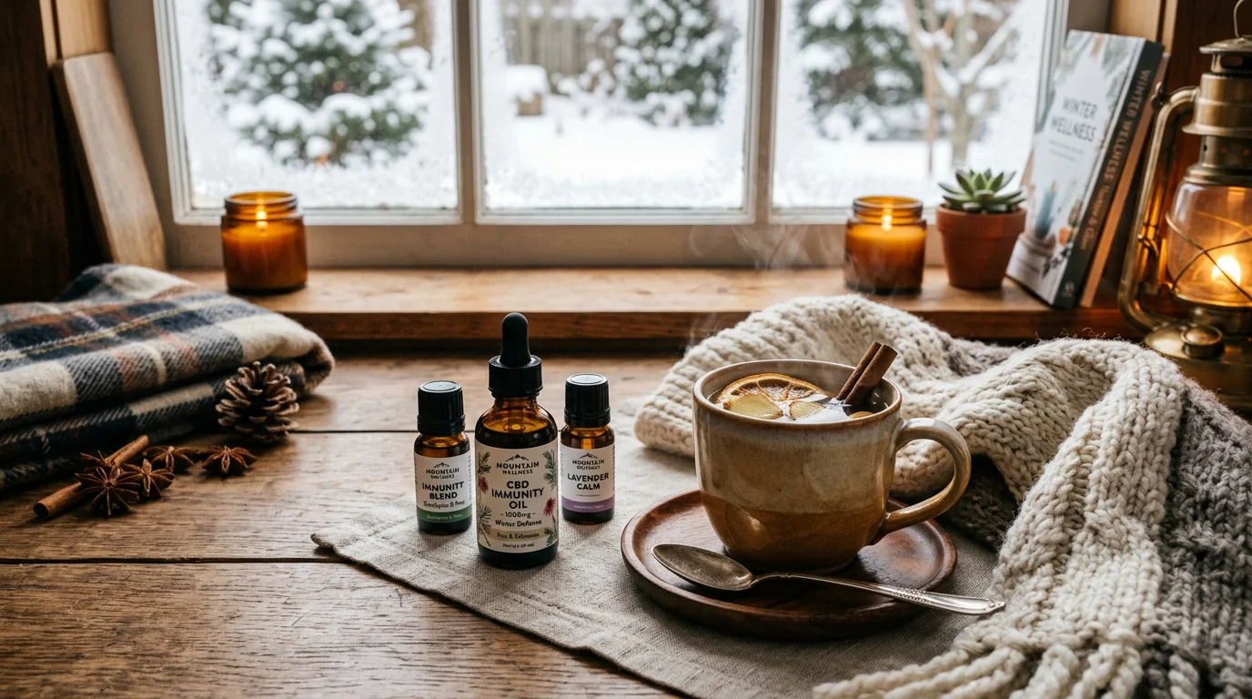 CBD huiles essentielles boostez votre immunite en hiver naturellement