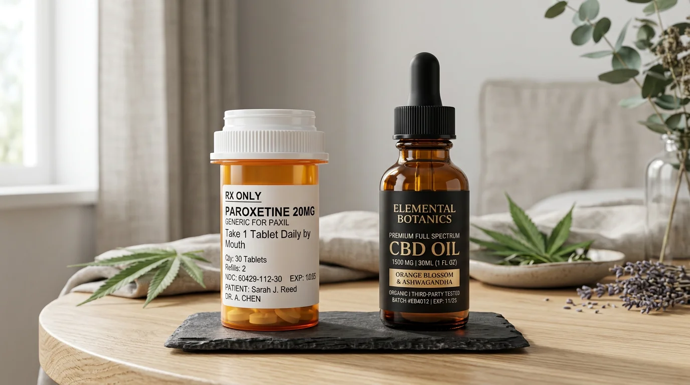 Le CBD peut il remplacer la paroxetine analyse des perspectives et limites